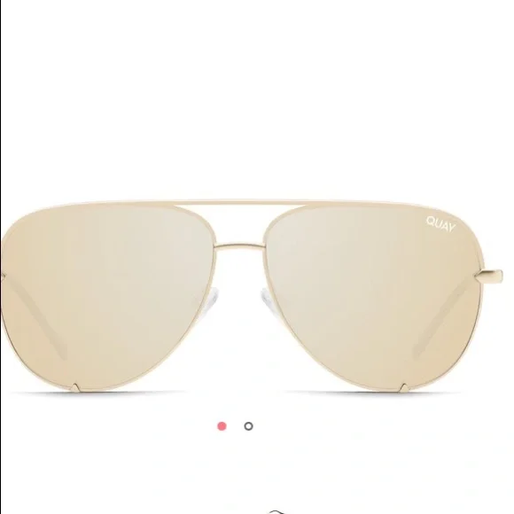 1 left Host Pick! 🌼🌼🌼NEW! gold Quay high key aviators - Picture 5 of 8